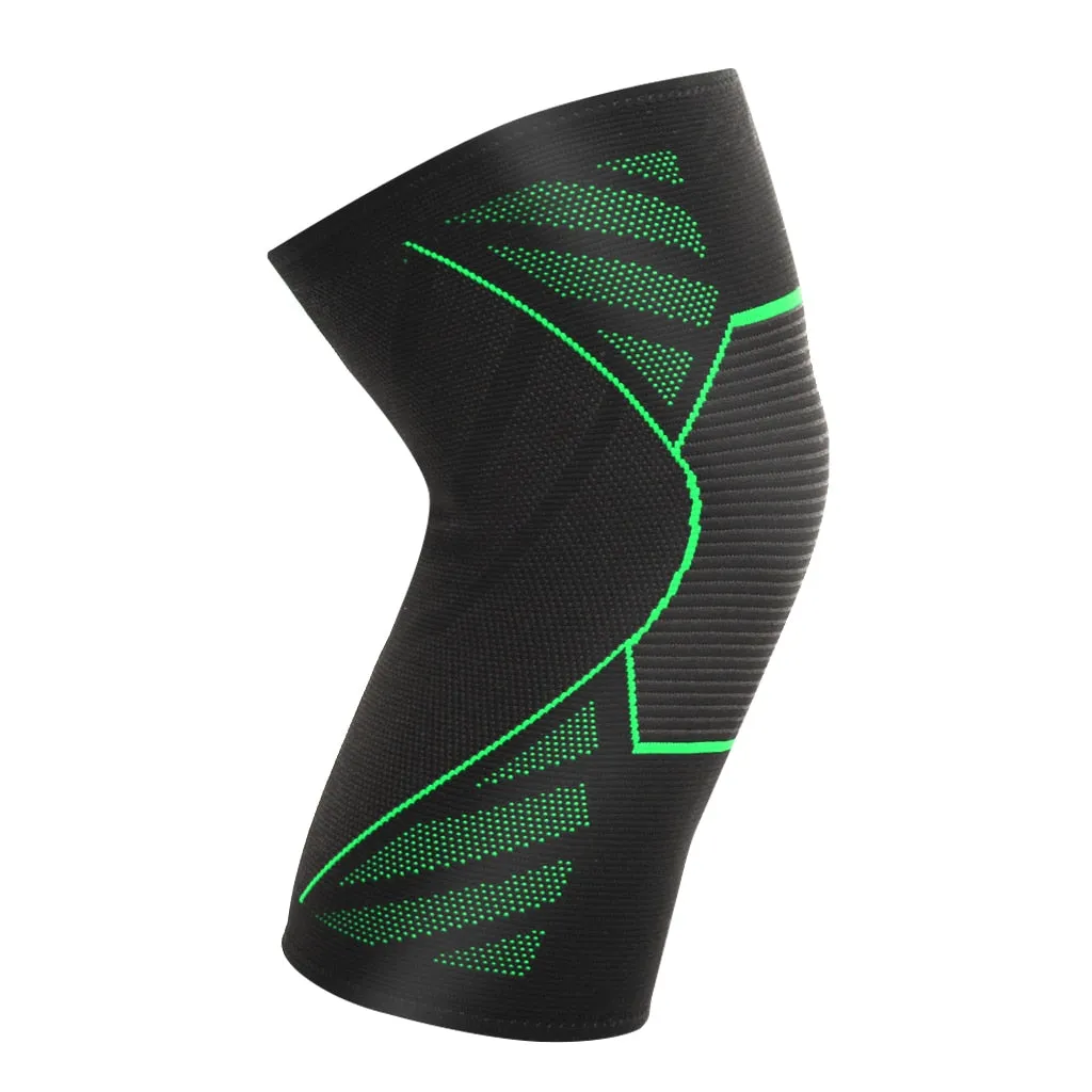 1 PC Elastic Knee Pads for Sports Gym Fitness Gear Nylon Kneepad