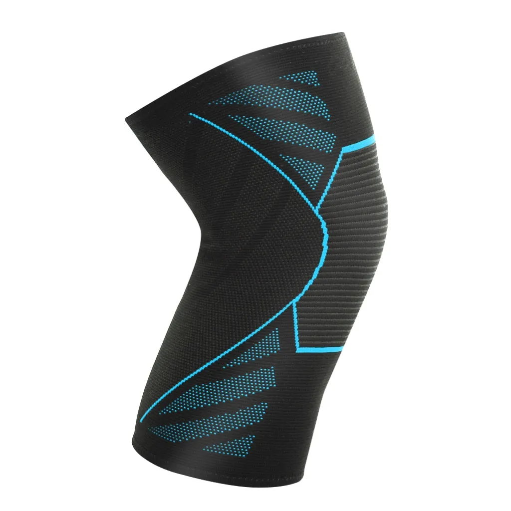 1 PC Elastic Knee Pads for Sports Gym Fitness Gear Nylon Kneepad