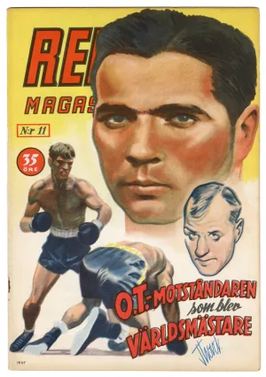 1950 May German REKORD MAGAZINE, Boxing, Sports, O.T. Motstandaren