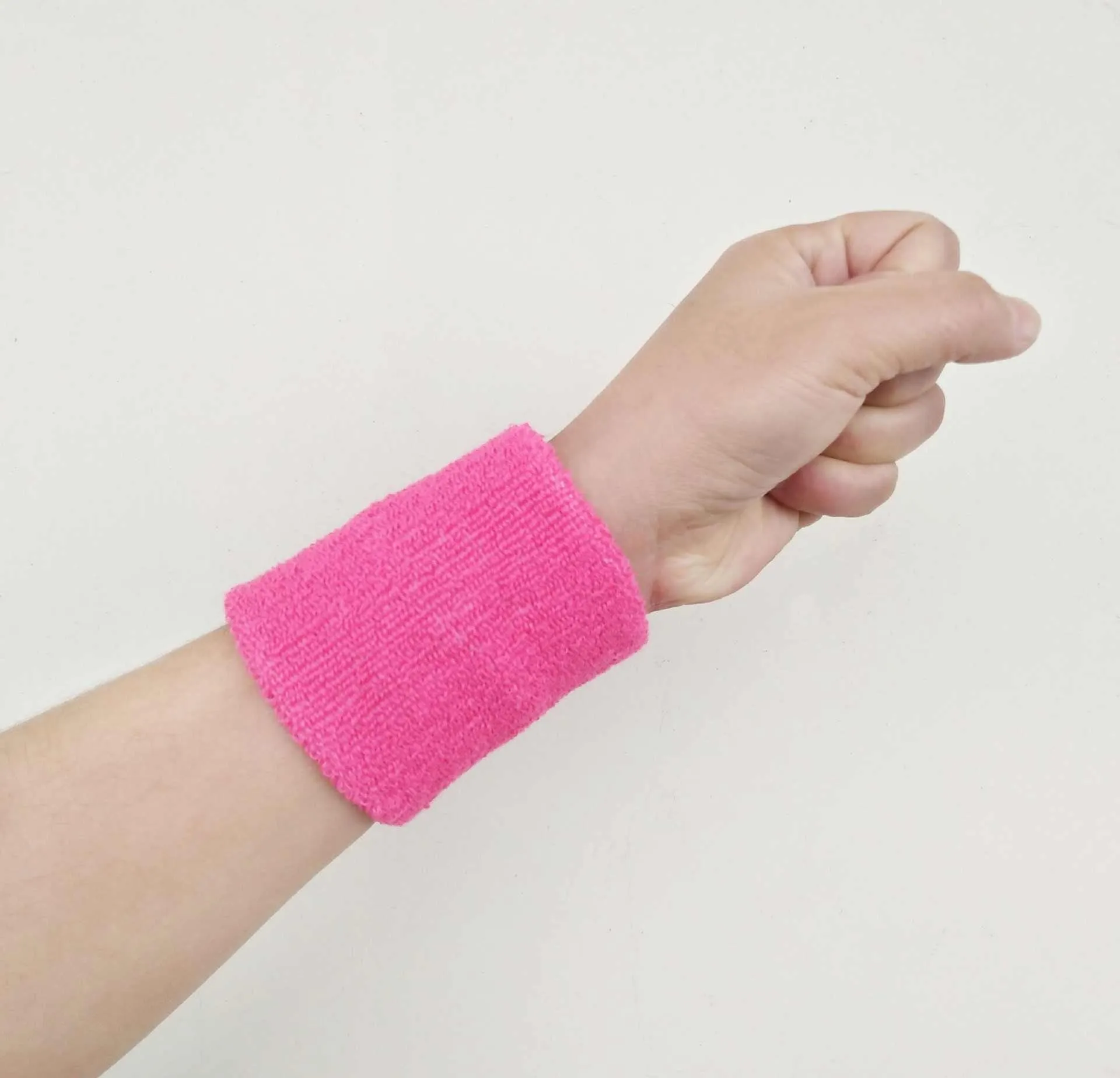 1PC Colorful Cotton Unisex Sport Sweatband Wristband