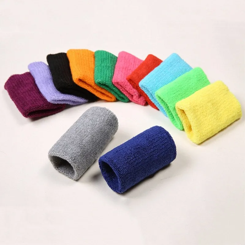 1PC Colorful Cotton Unisex Sport Sweatband Wristband