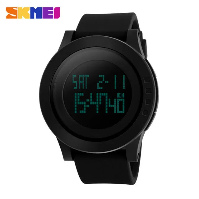 2016 Popular Luxury Brand Men Fashion Casual Watches Men's LED Digital Sports Watches Shock Resist Mens Wristwatches SKMEI Watch