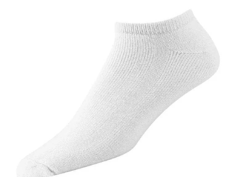 3PK 'Loopy' White Sport Socks