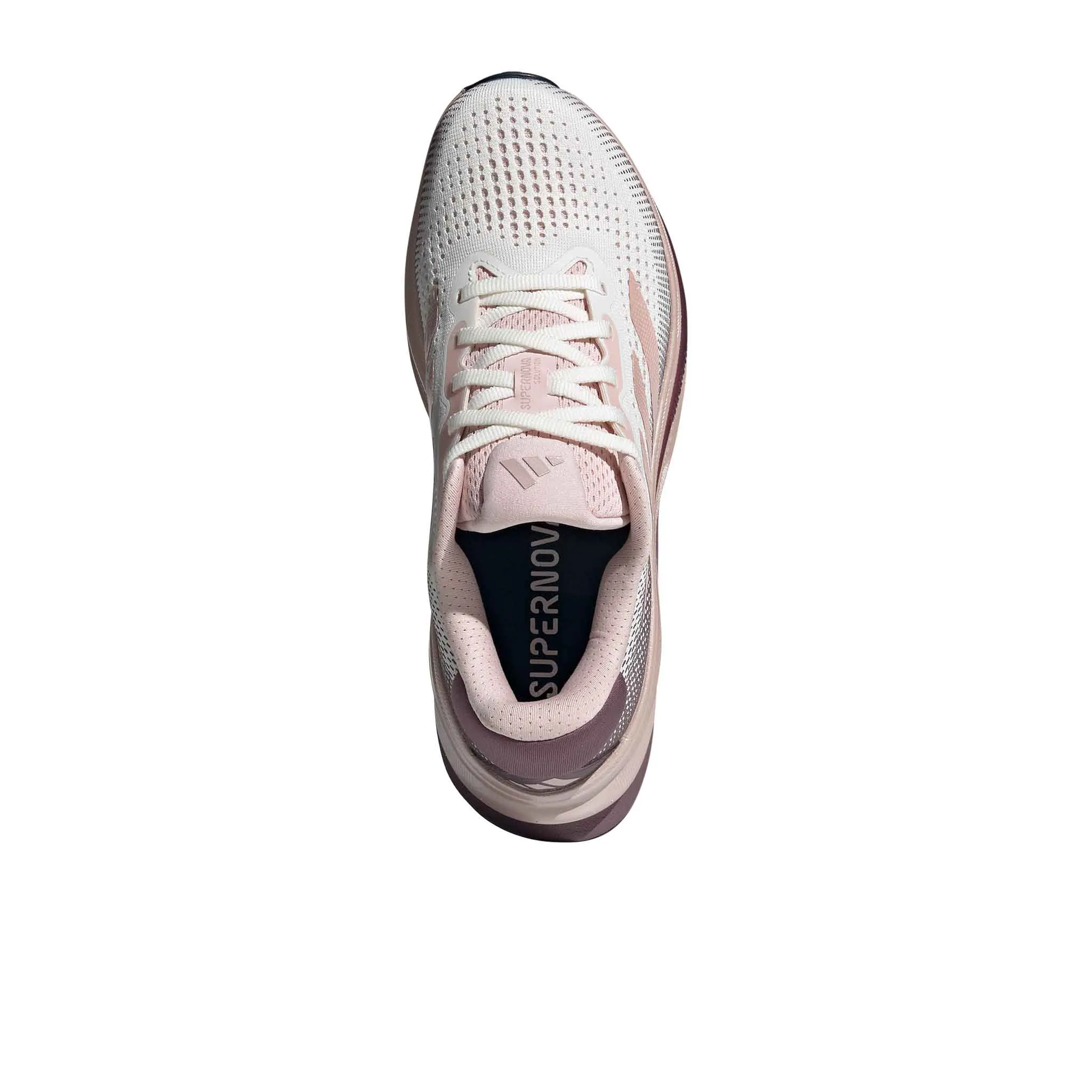 adidas | Women's Supernova Solution Running Shoes - Off White/Sandy Pink