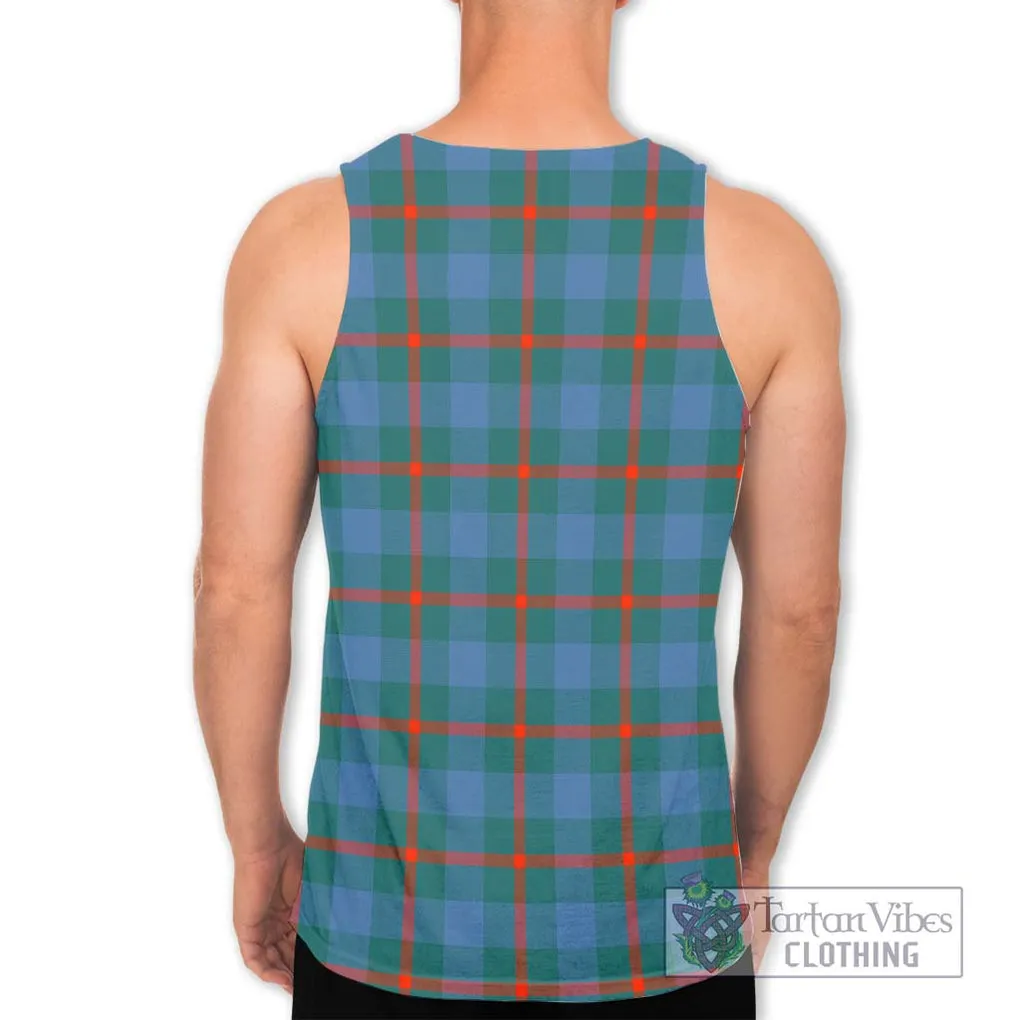 Agnew Ancient Tartan Men's Tank Top with Family Crest DNA In Me Style