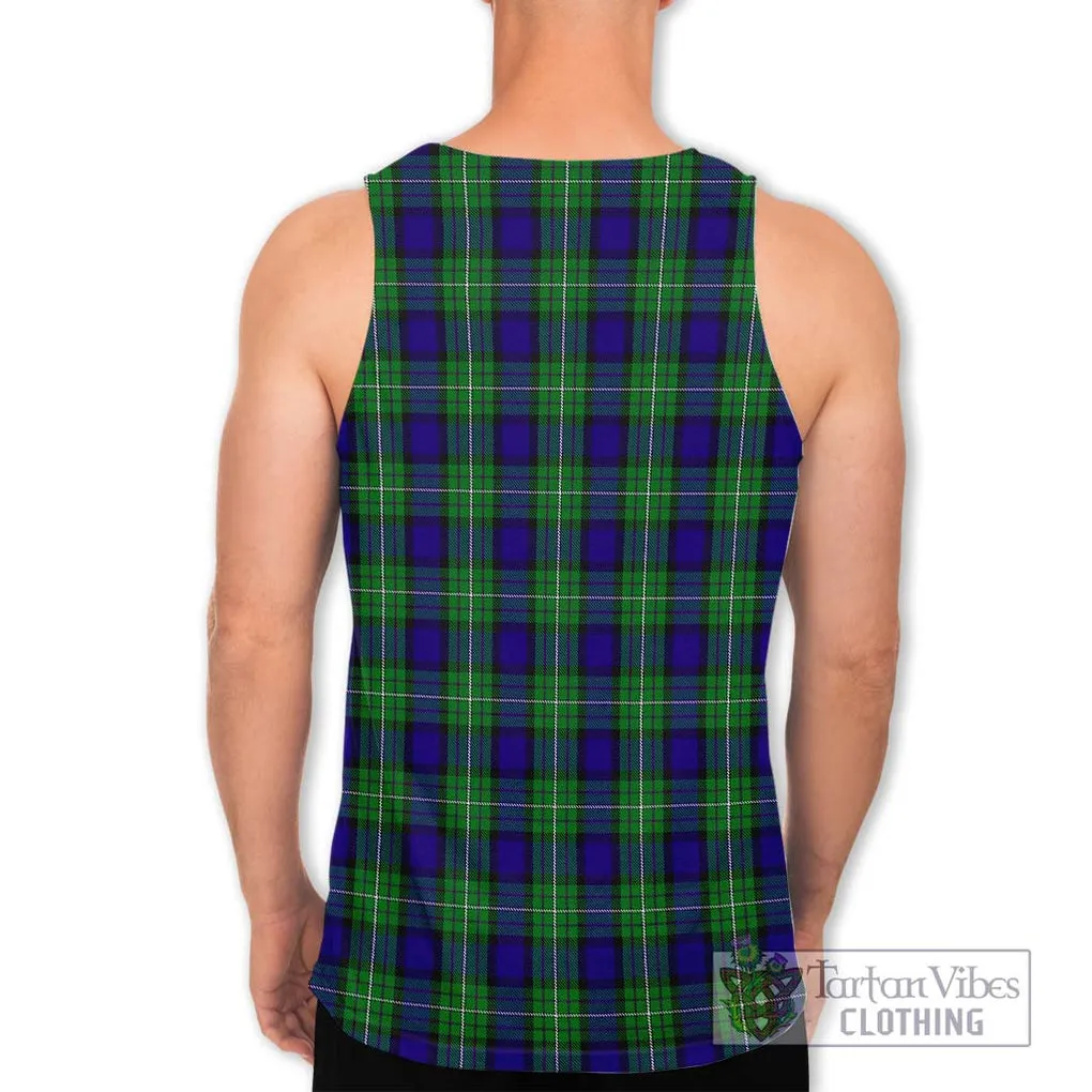 Alexander Tartan Men's Tank Top with Family Crest DNA In Me Style