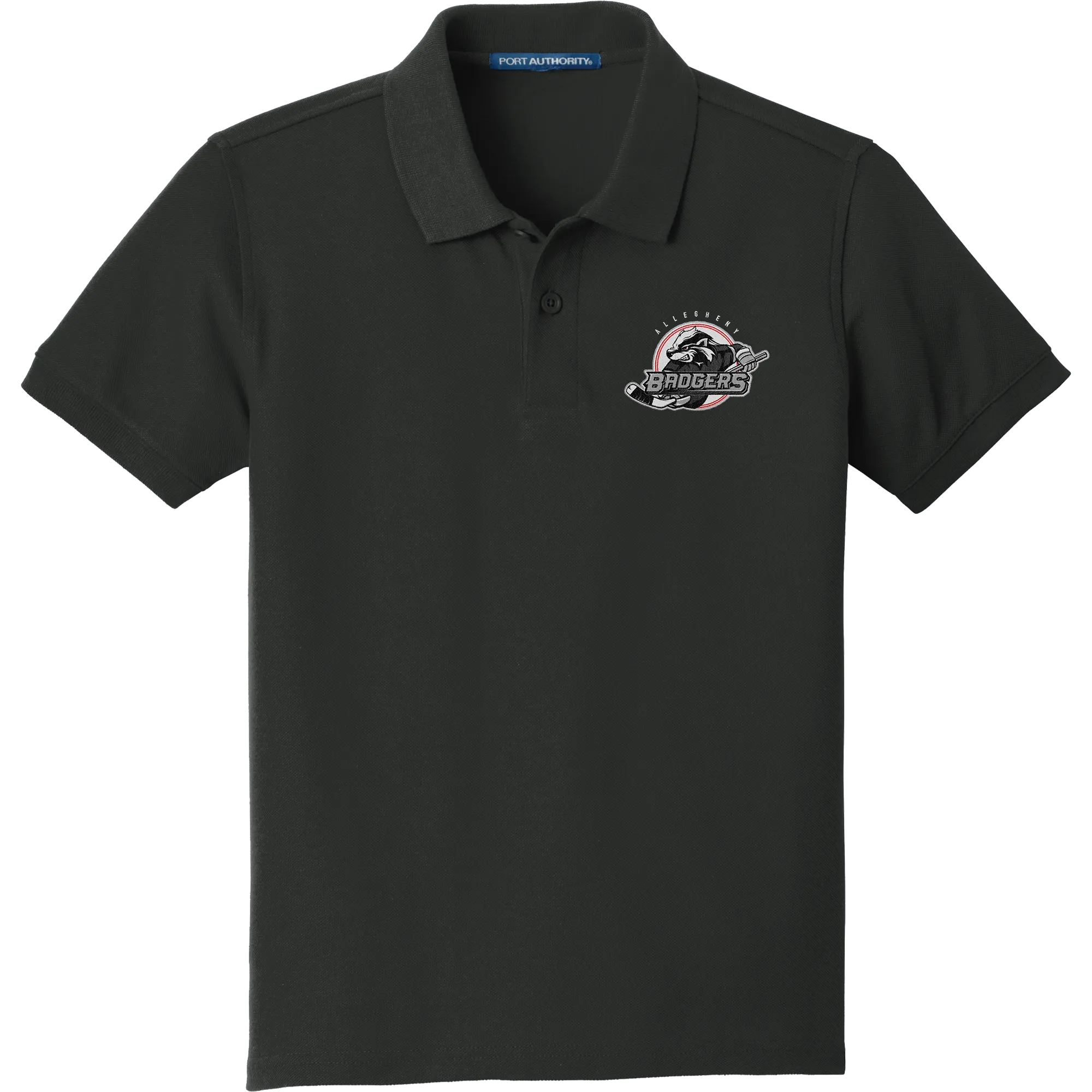 Allegheny Badgers Youth Core Classic Pique Polo