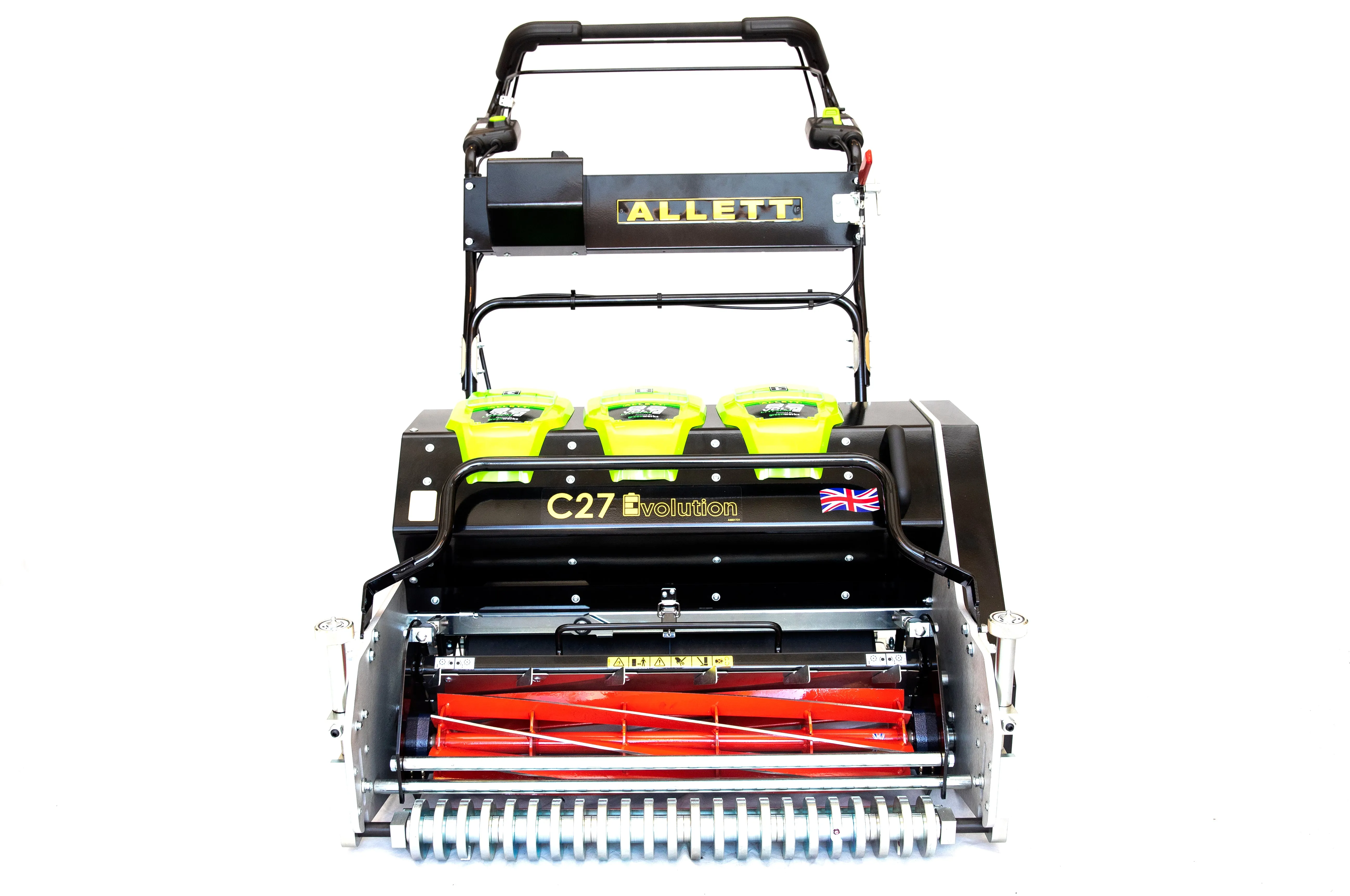 Allett C27E/2 Evolution Cylinder Mower (Power-unit with Grassbox)