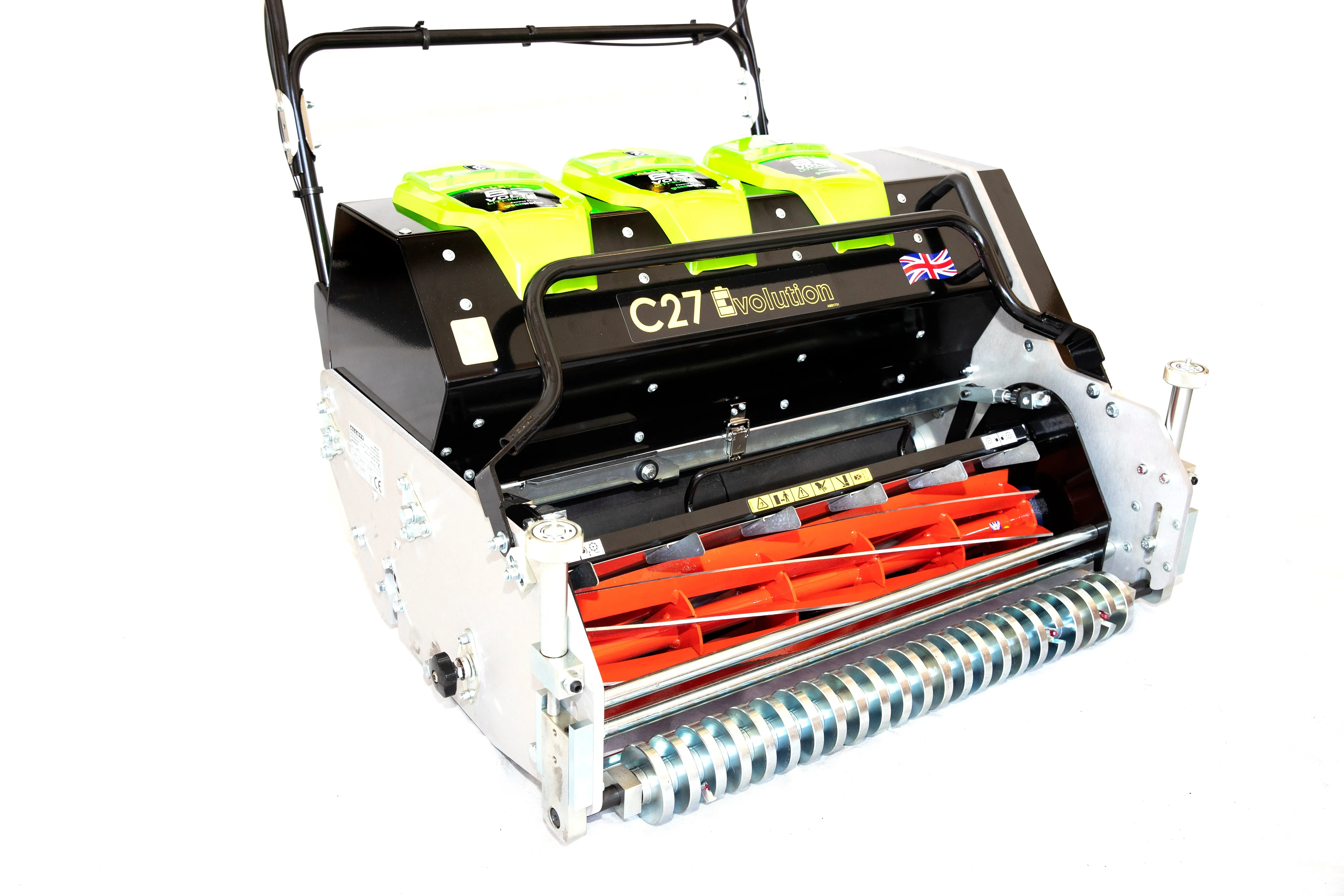 Allett C27E/2 Evolution Cylinder Mower (Power-unit with Grassbox)