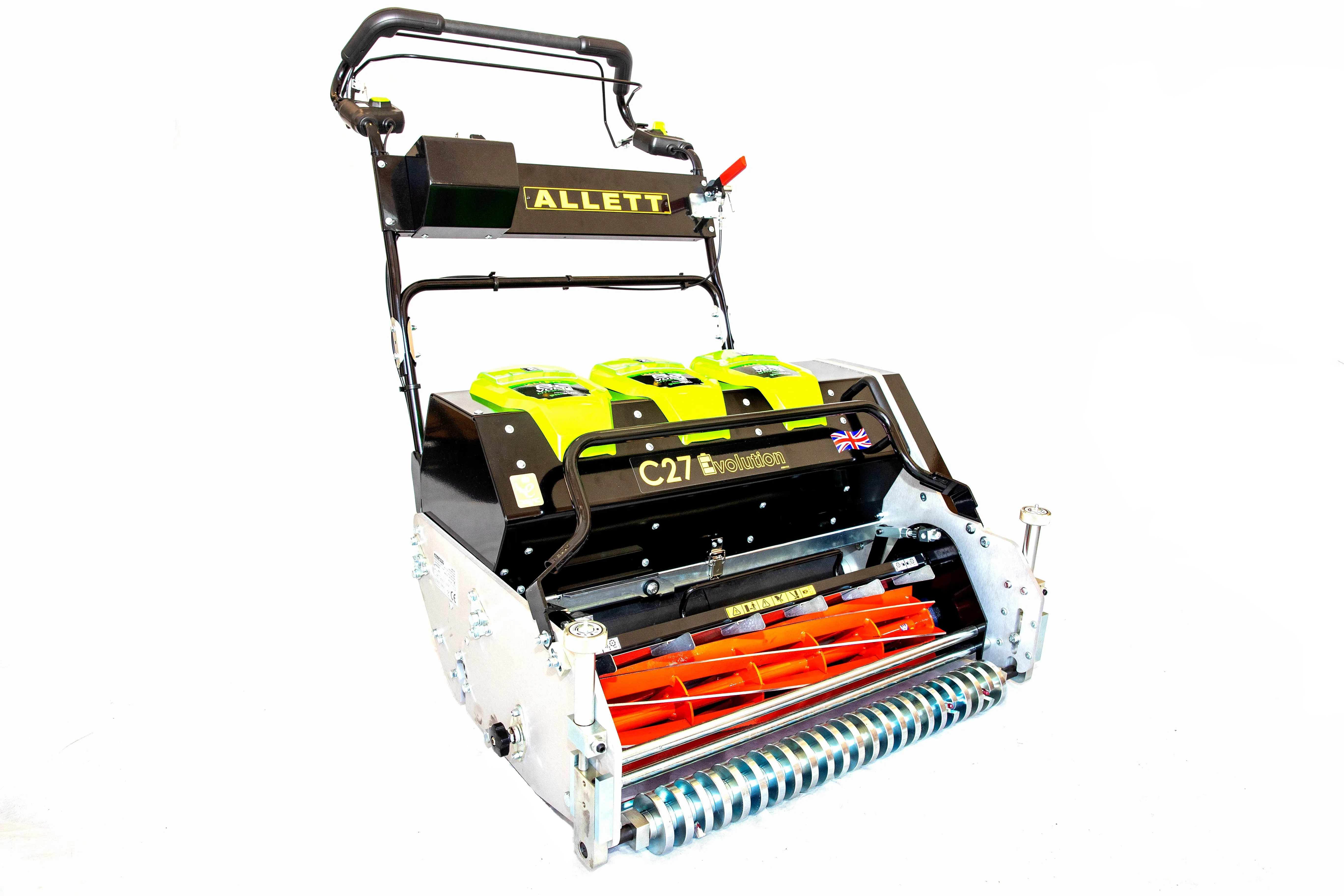 Allett C27E/2 Evolution Cylinder Mower (Power-unit with Grassbox)