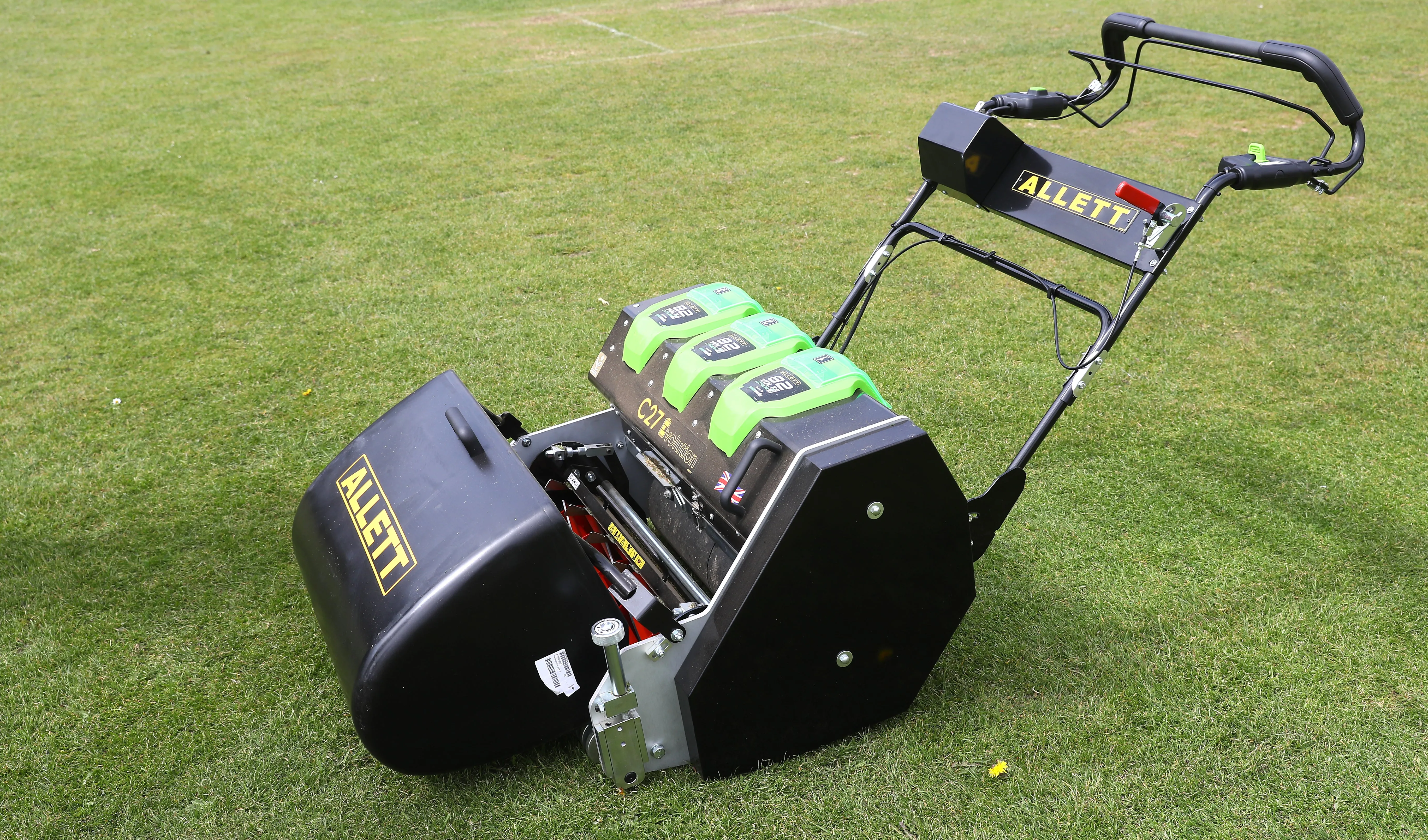 Allett C27E/2 Evolution Cylinder Mower (Power-unit with Grassbox)