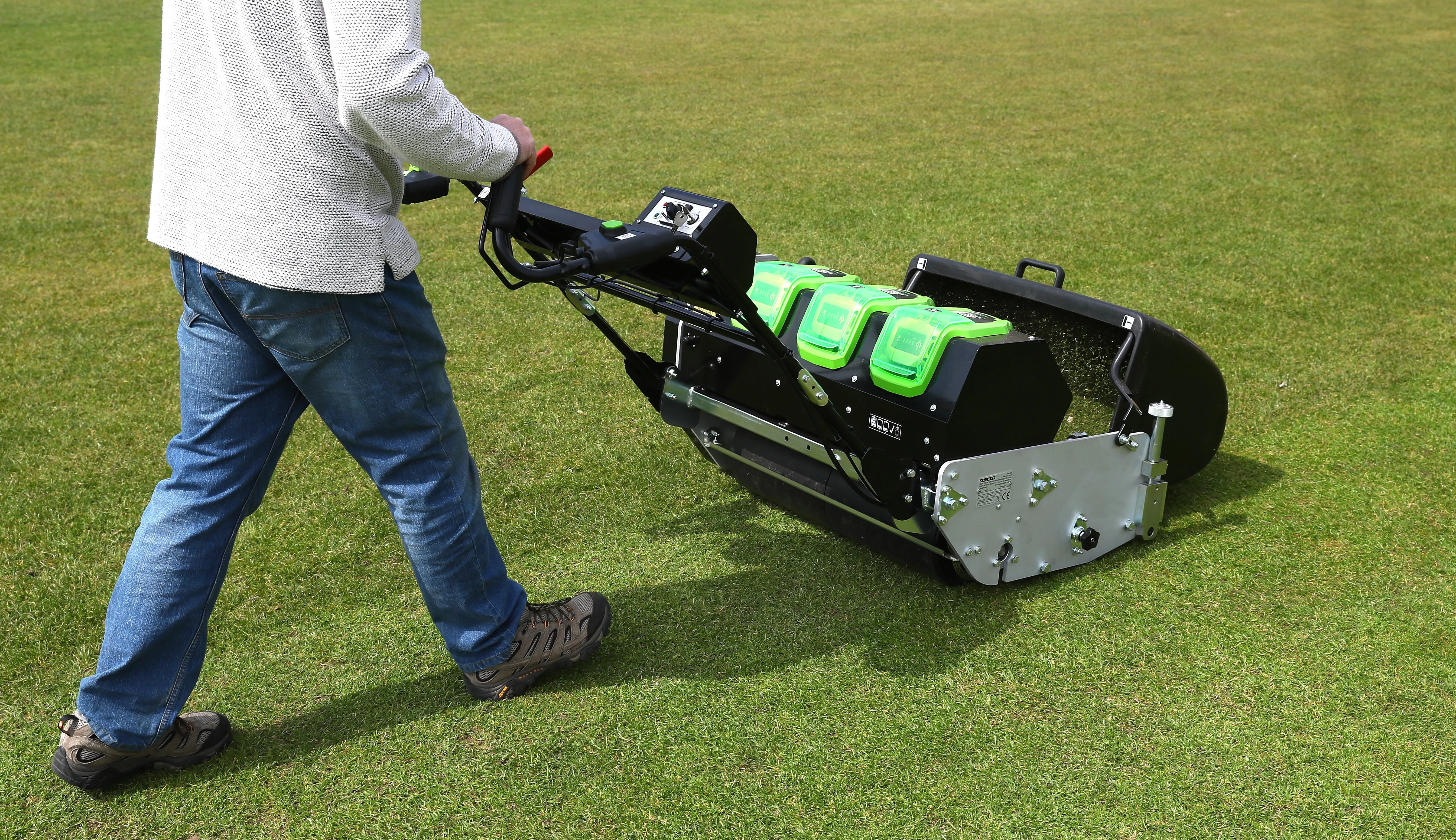 Allett C27E/2 Evolution Cylinder Mower (Power-unit with Grassbox)