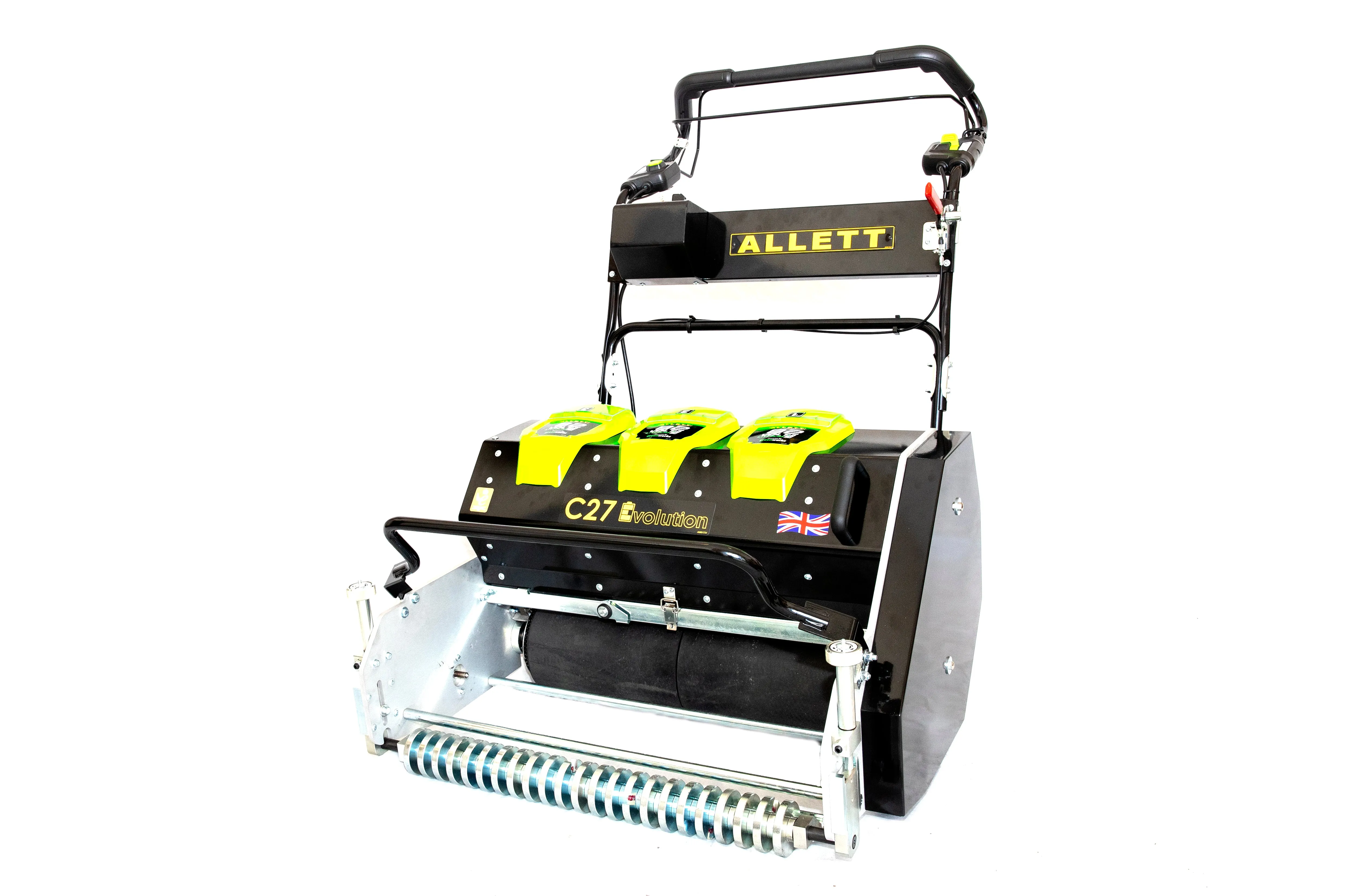 Allett C27E/2 Evolution Cylinder Mower (Power-unit with Grassbox)