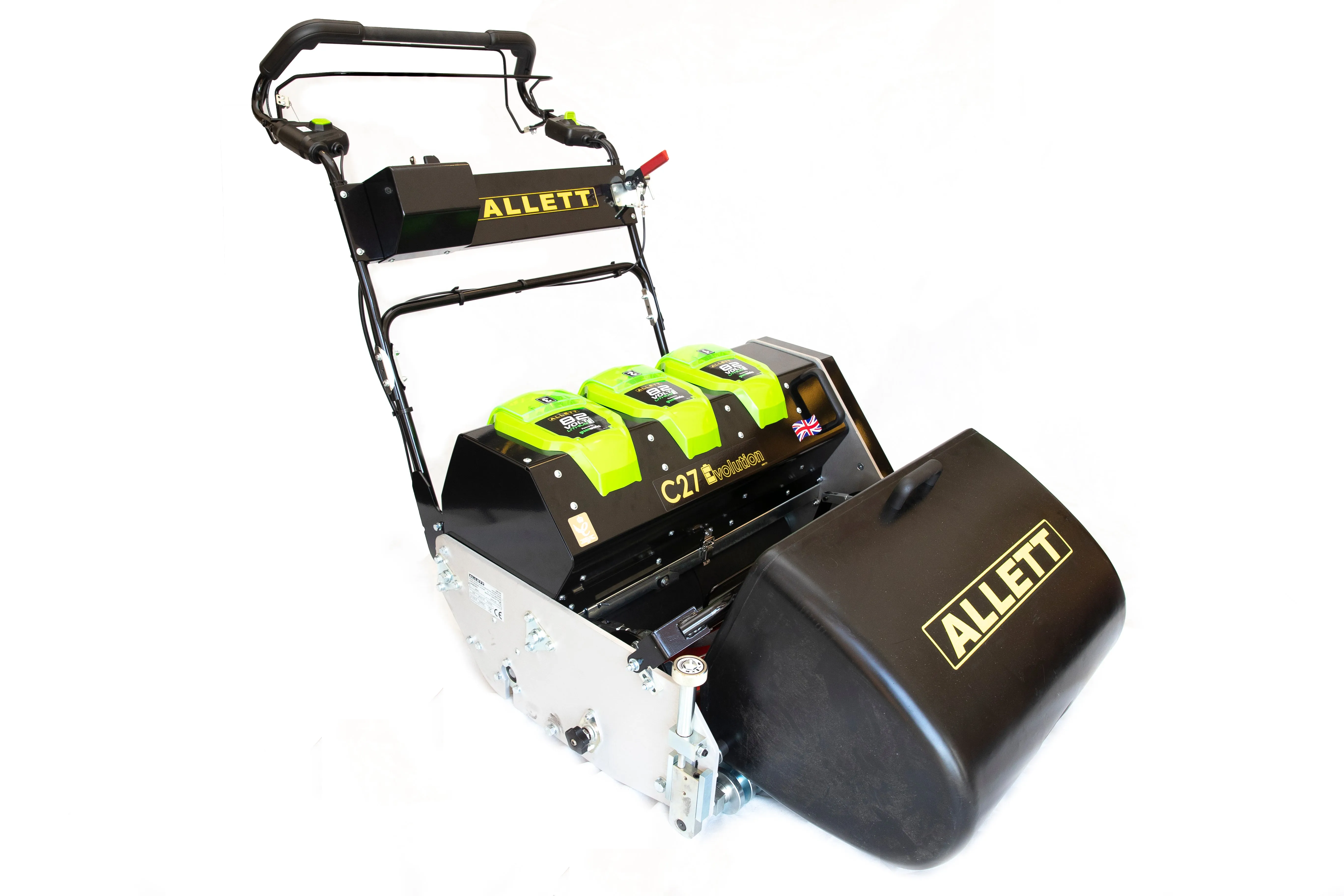 Allett C27E/2 Evolution Cylinder Mower (Power-unit with Grassbox)