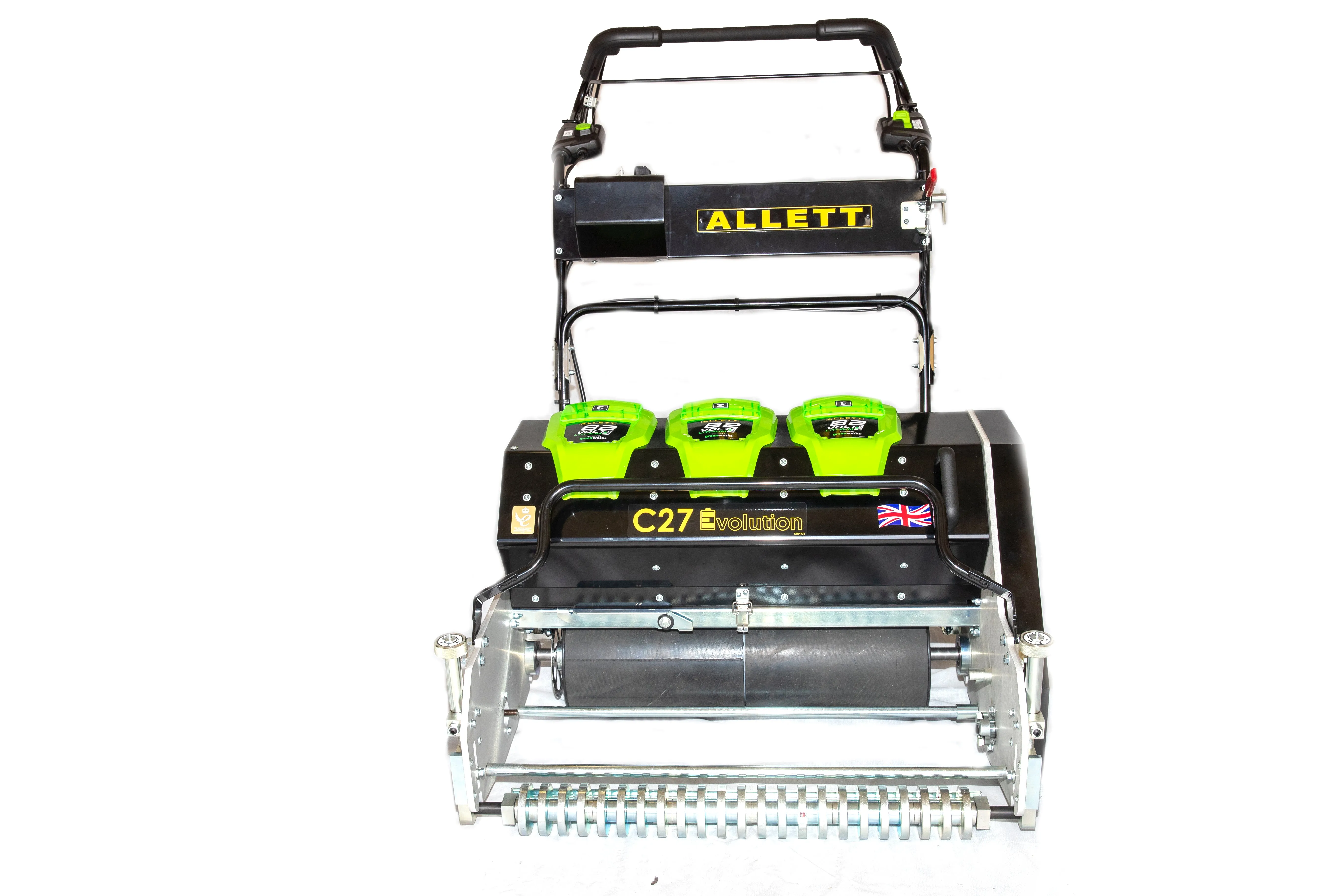 Allett C27E/2 Evolution Cylinder Mower (Power-unit with Grassbox)