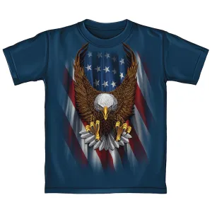 American Eagle Youth Tee Shirt (Kids Large