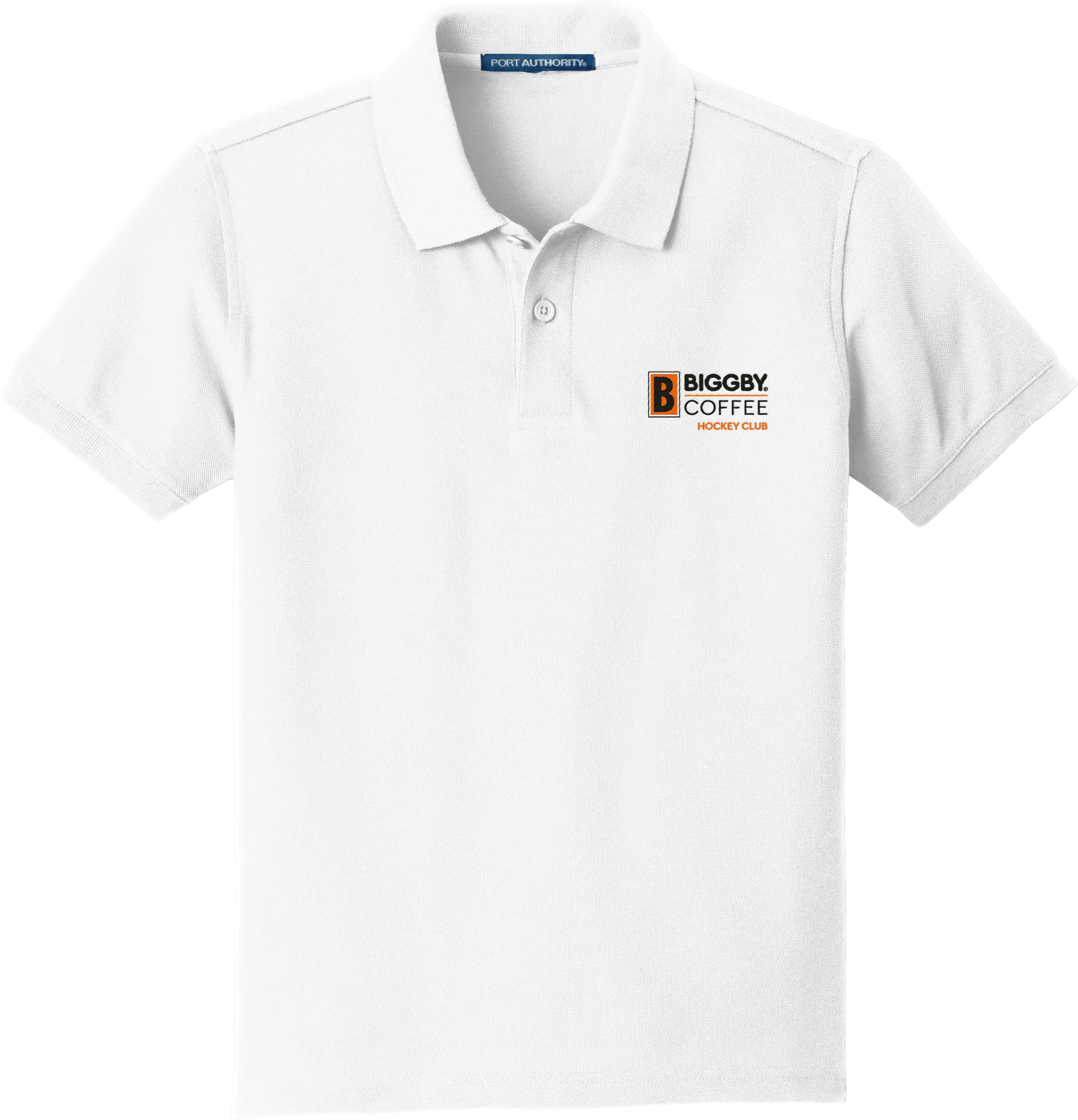 Biggby Coffee Hockey Club Youth Core Classic Pique Polo