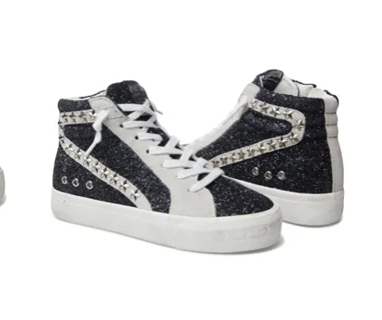 Black Sparkle Sneaker