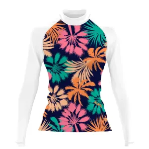 Blue Palms - Women's Surf UPF50  Long Sleeve Rash Guard