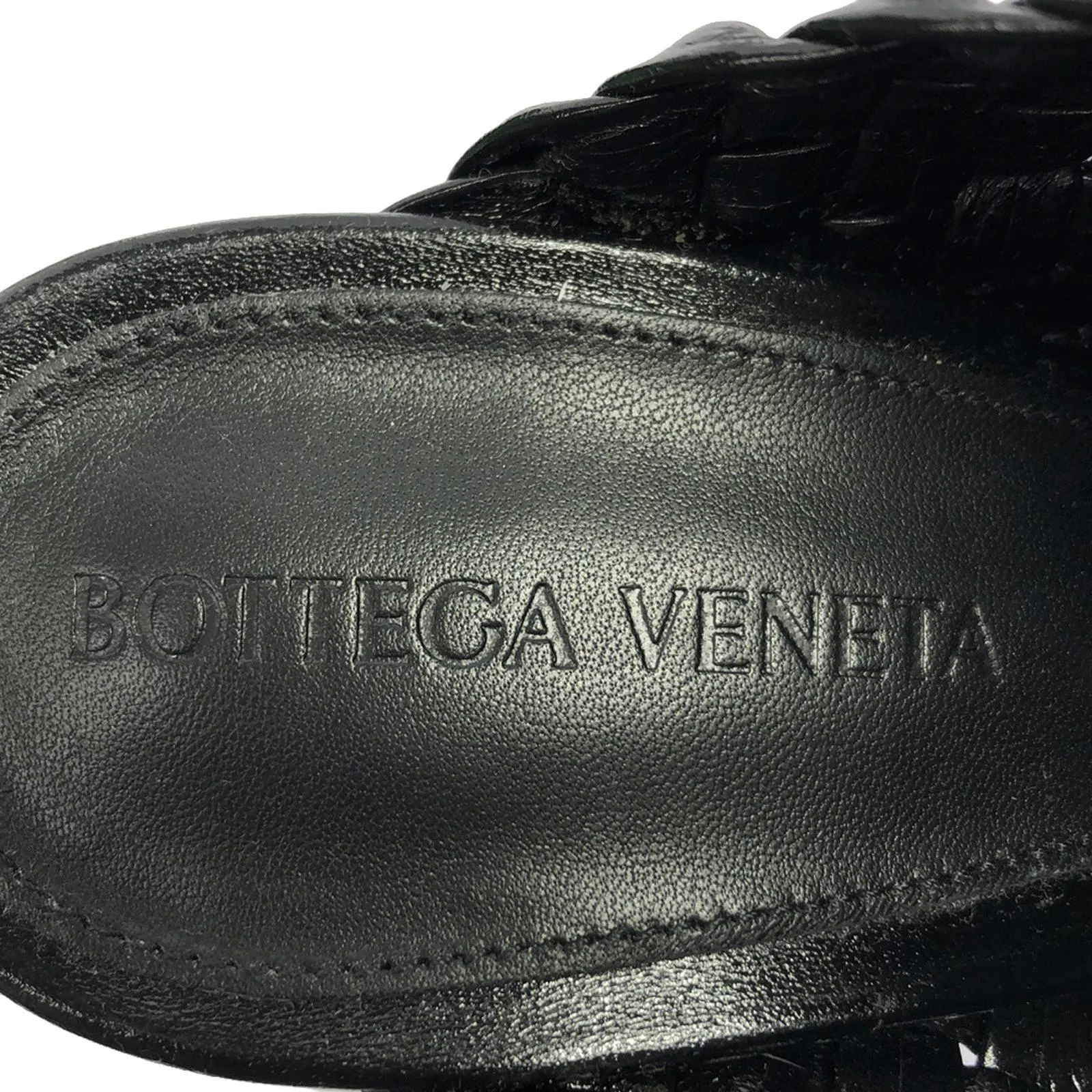 Bottega Veneta Leather Mules Shoes Black