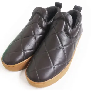 Bottega Veneta Leather Slip-on Sneakers