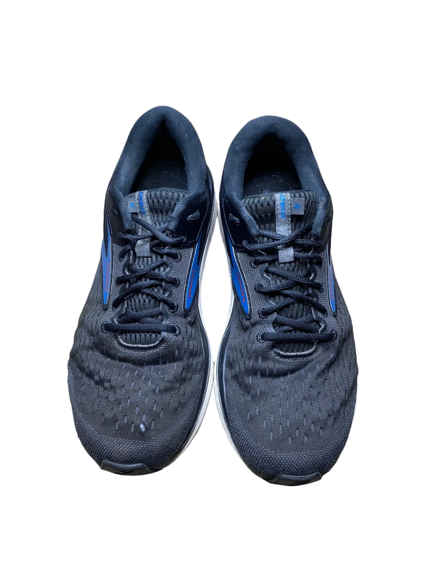 Brooks Dyad 11 Black Blue Running Shoes Men's (Size: 11.5 EEEE) 1103234E064