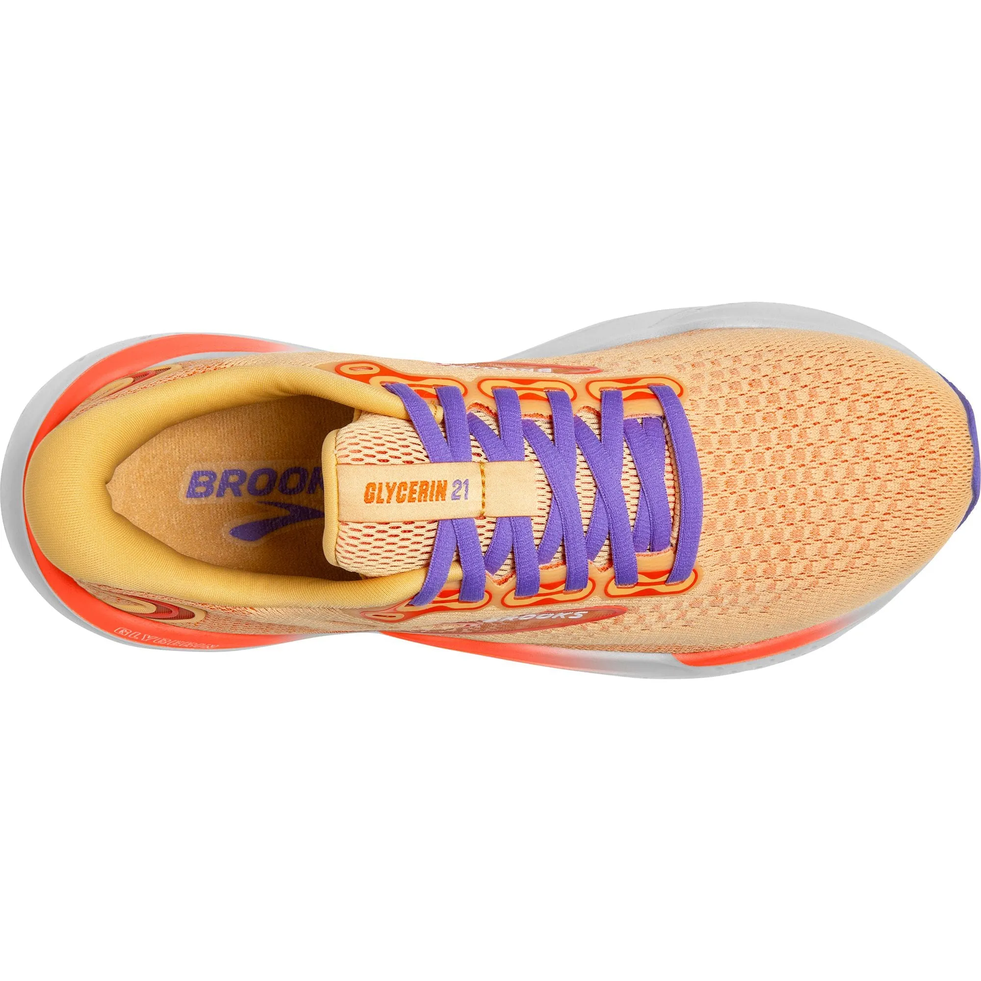 Brooks Glycerin 21 Womens Running Shoes - Orange