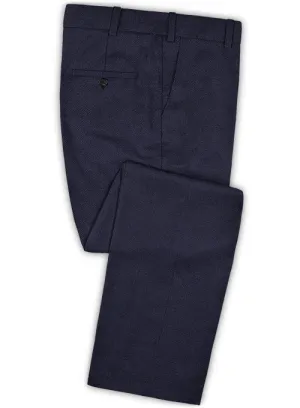 Caccioppoli Dapper Dandy Capala Blue Wool Pants