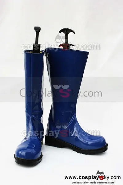 Card Captor Sakura Cosplay Shoes Boots Blue