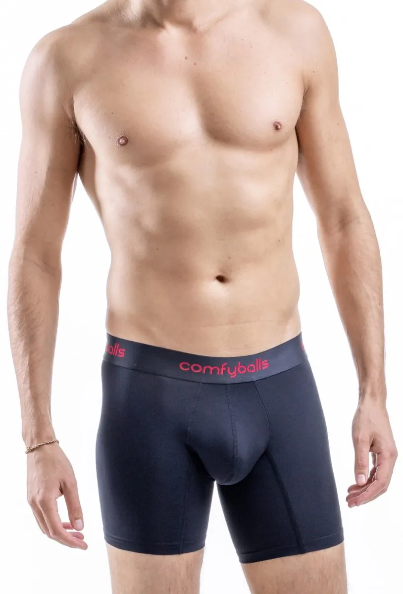 Comfyballs Navy Racing Red Performance Long