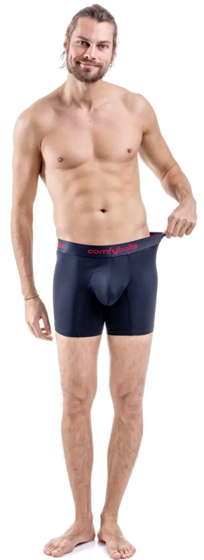 Comfyballs Navy Racing Red Performance Long