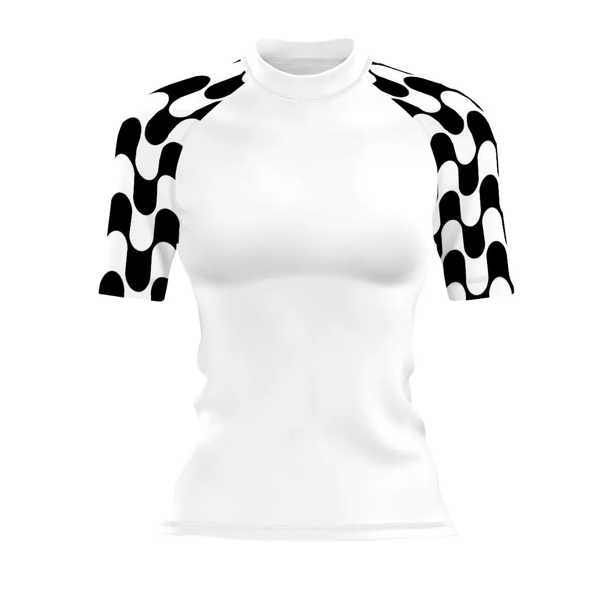 Copacabana - Women's Surf UPF50  Short Sleeve Rash Guard