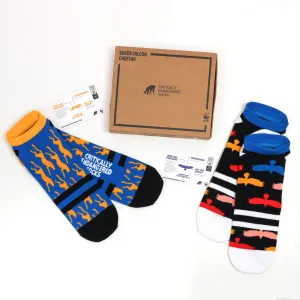 Critically Endangered Adults Sports Socks