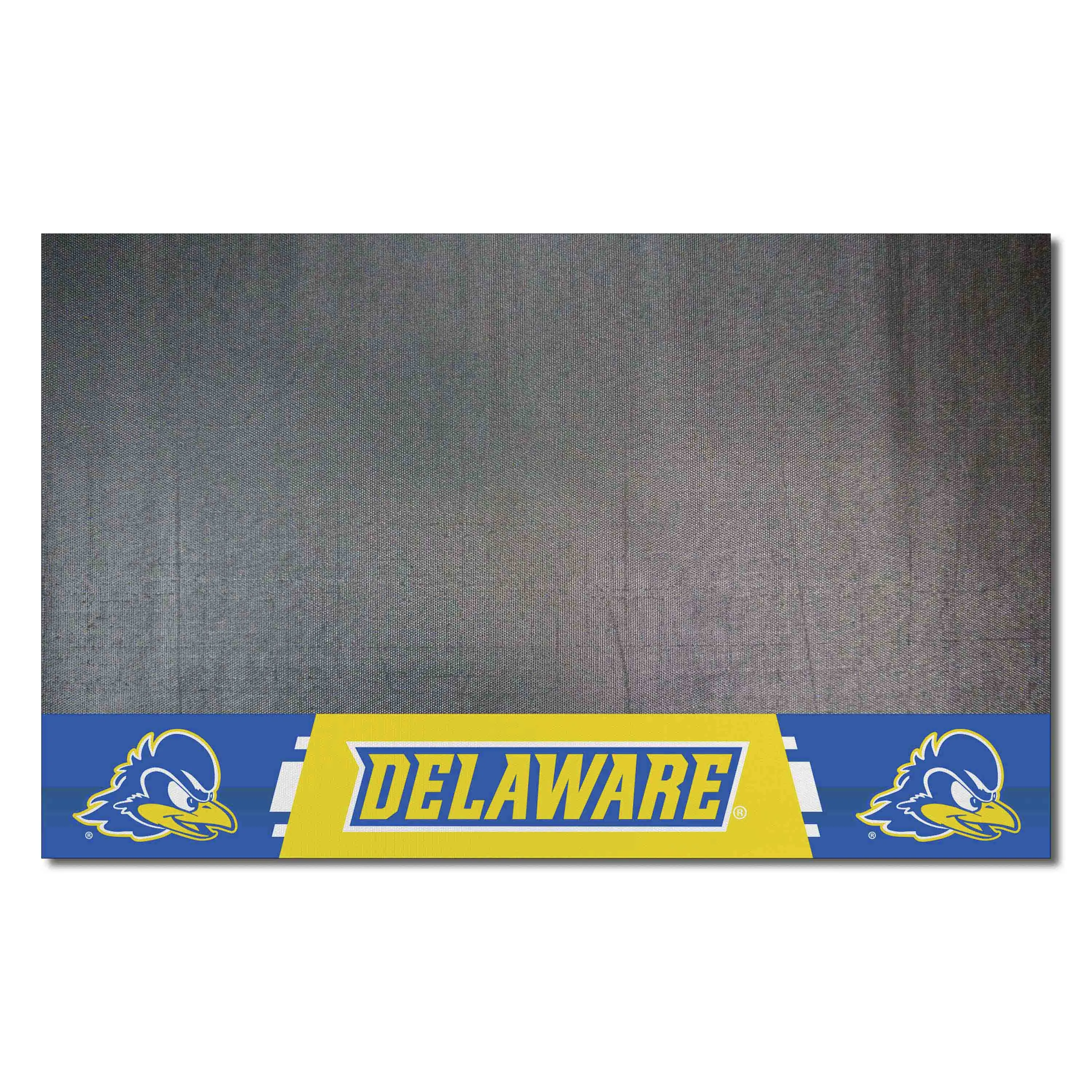 Delaware Blue Hens Vinyl Grill Mat - 26in. x 42in.