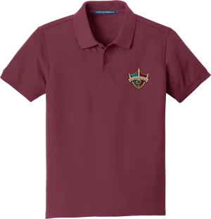 Delaware Ducks Youth Core Classic Pique Polo