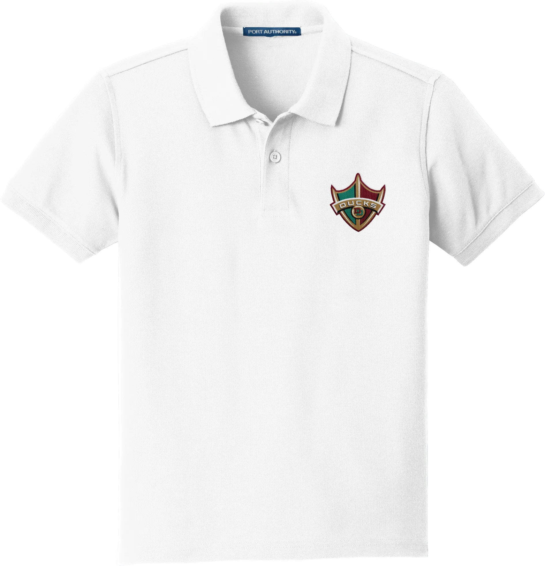 Delaware Ducks Youth Core Classic Pique Polo