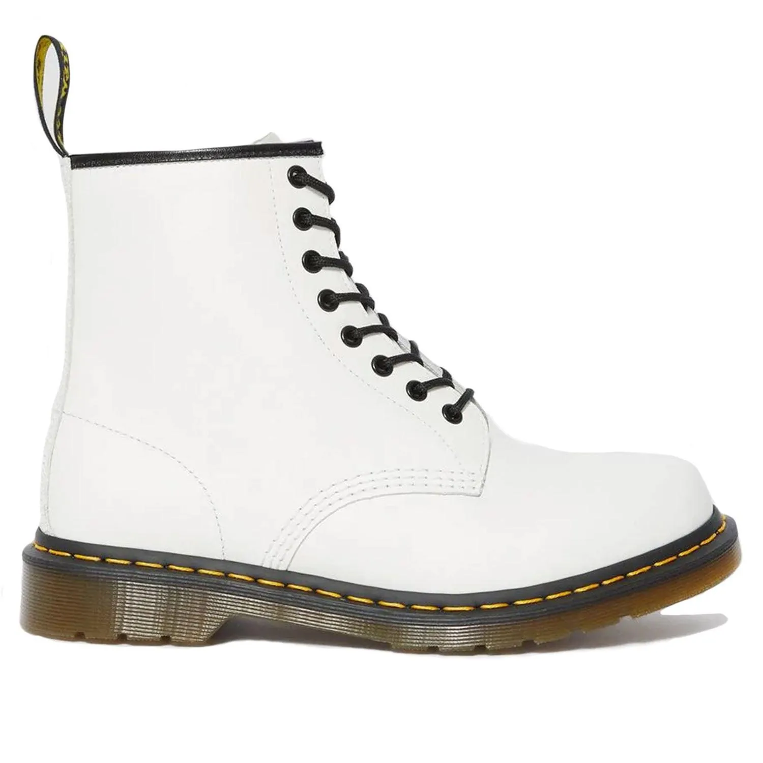 DR. MARTENS 1460 WHITE BOOTS