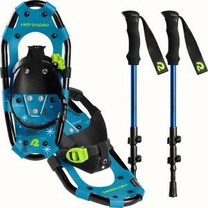 Drifter Kids' Snowshoe Bundle With Trekking Poles