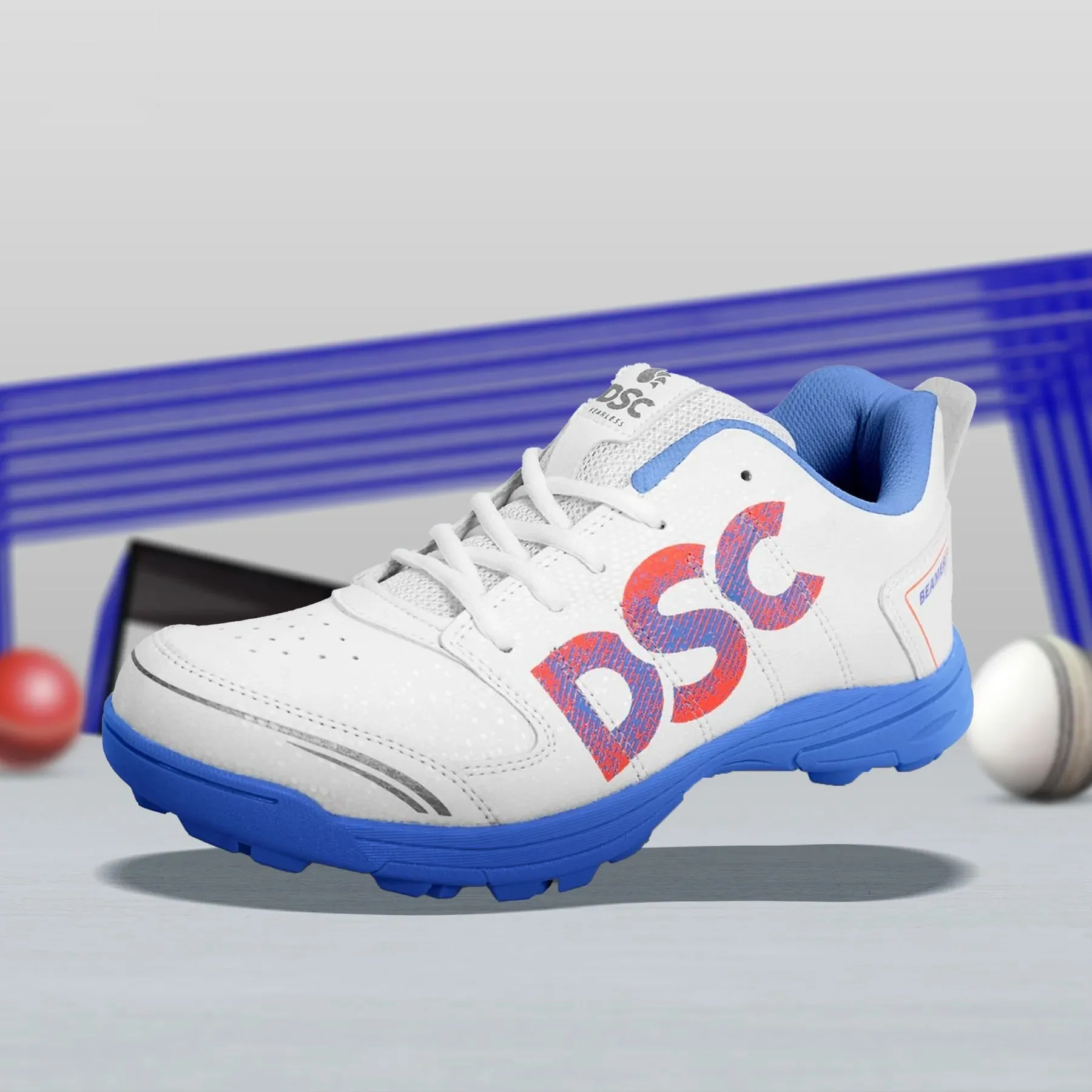 DSC Beamer X Cricket Spike Shoes (Sky Blue) (UK3- UK11)