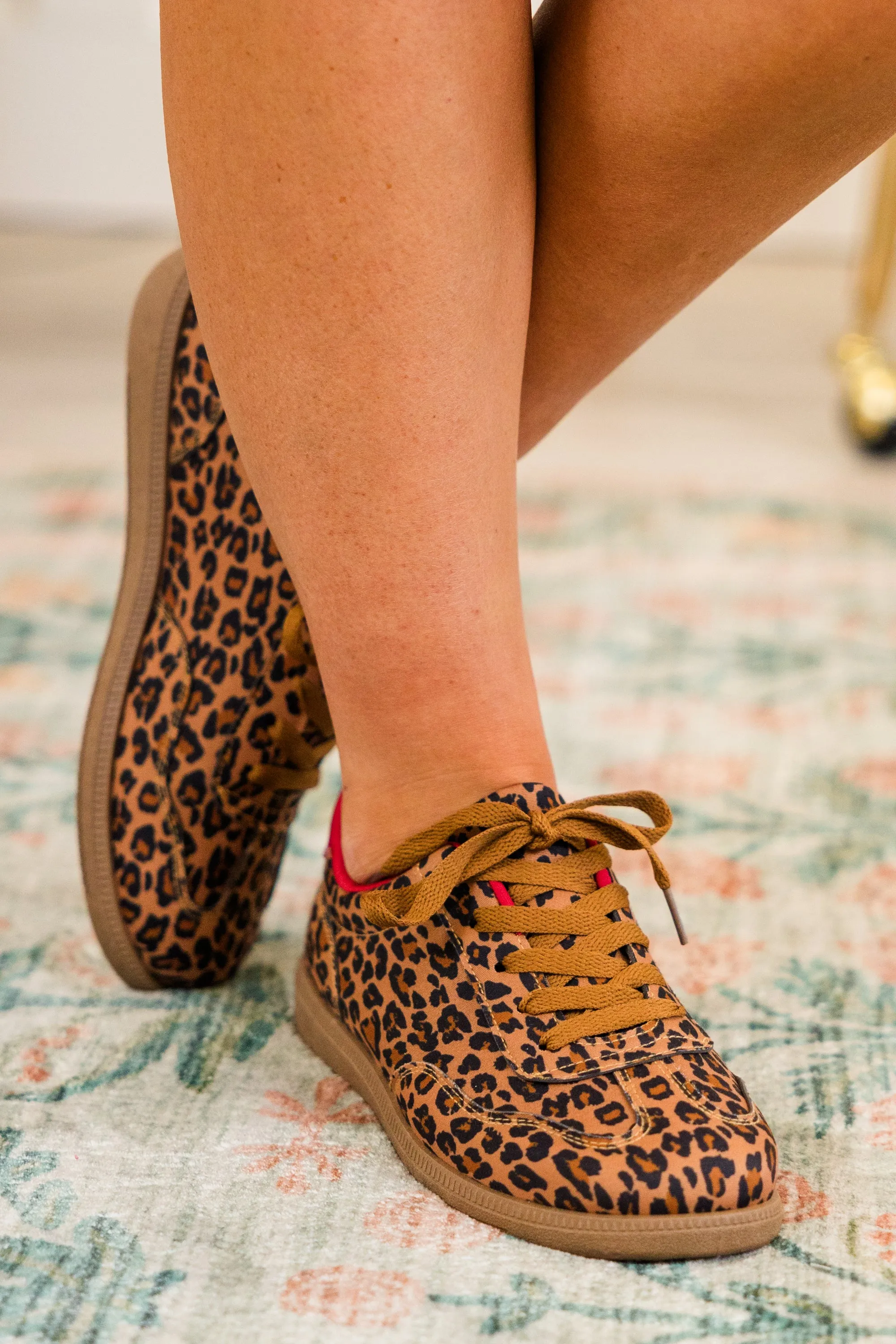 Effortless Edge Sneakers, Leopard