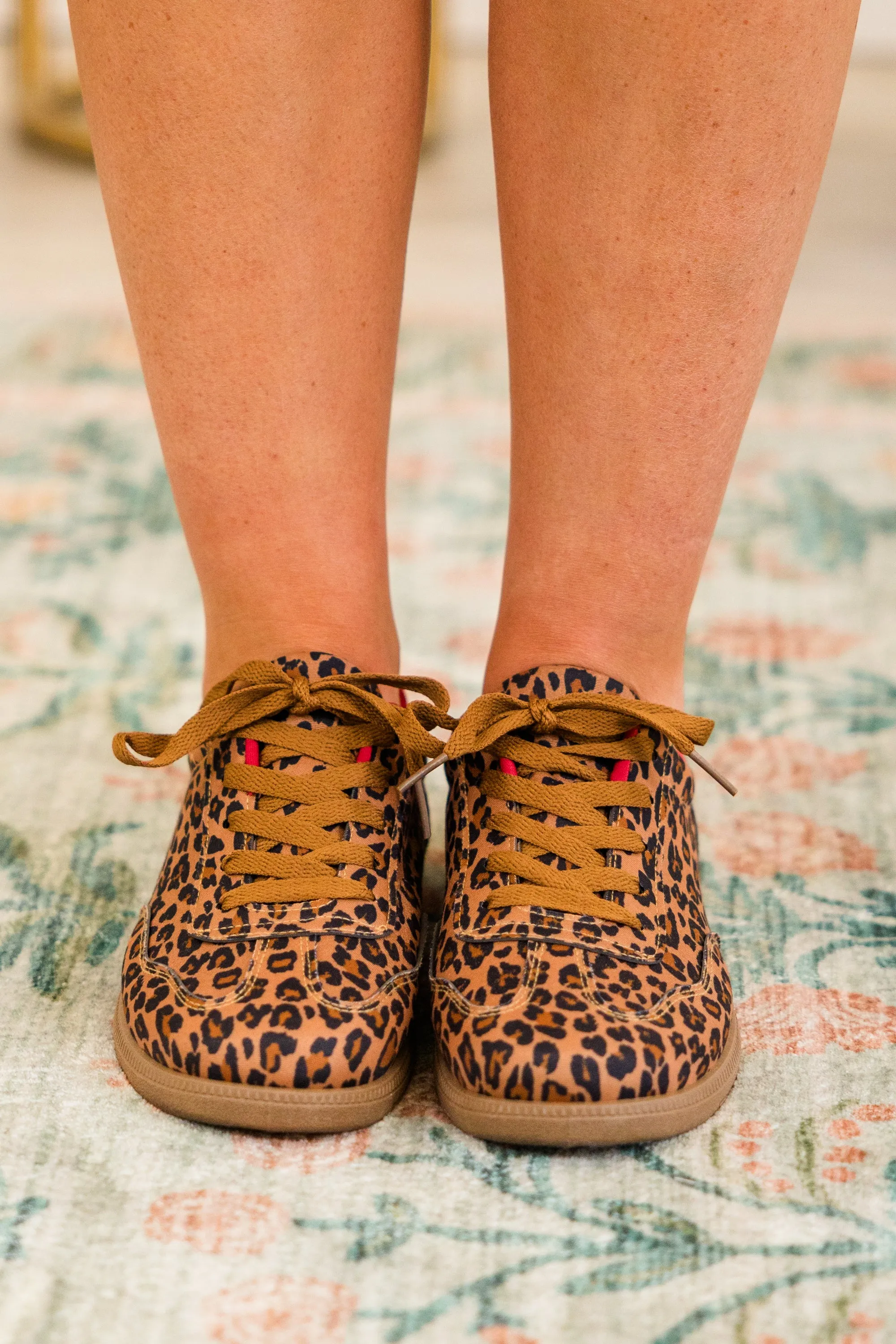 Effortless Edge Sneakers, Leopard