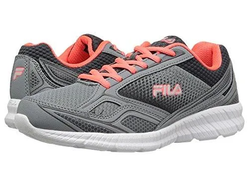 Fila S Memory Deluxe 17 Running Shoe Monumentdark Shadowfiery Coral 8 M US