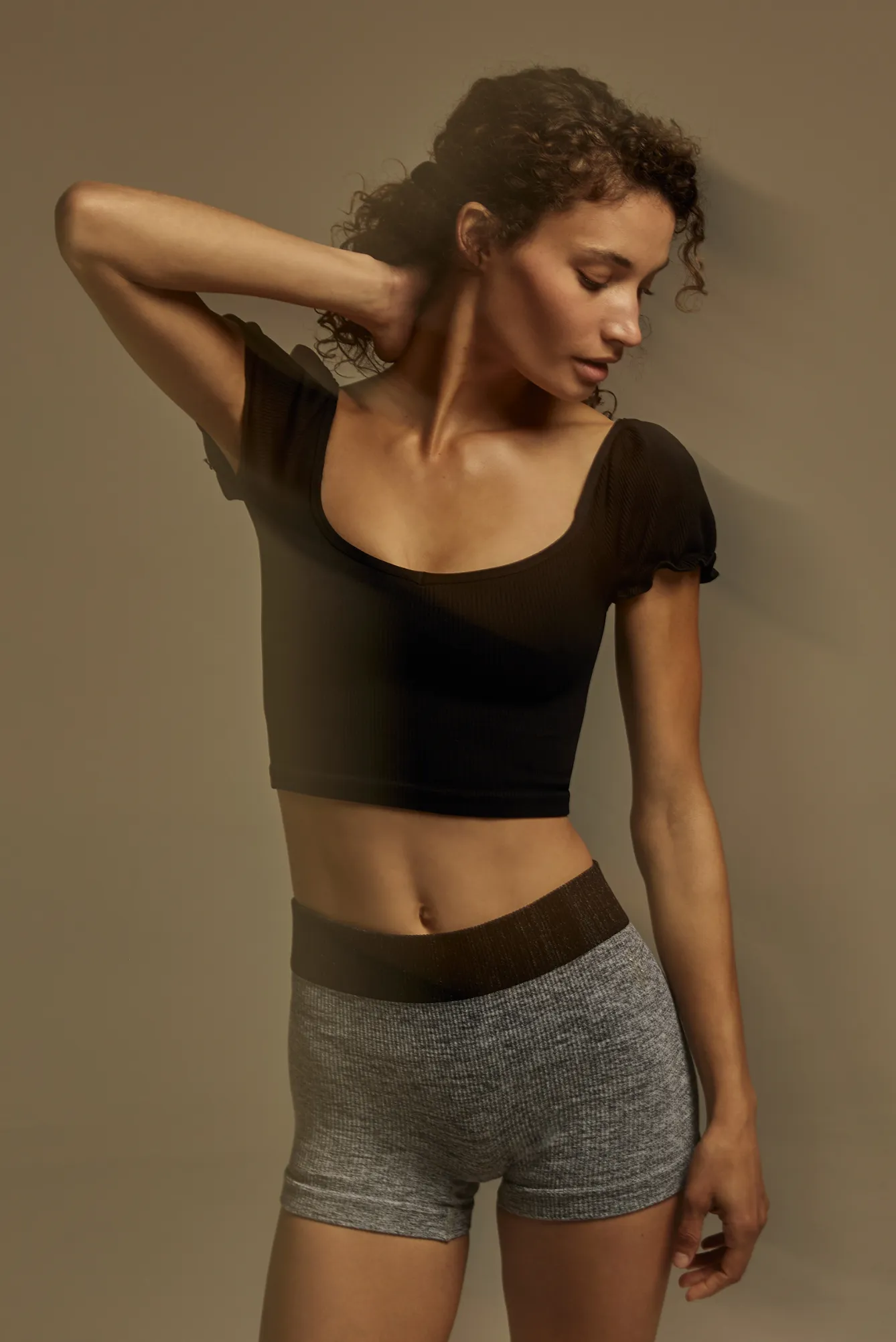 Free People Movement | Happiness Runs Crop | Black