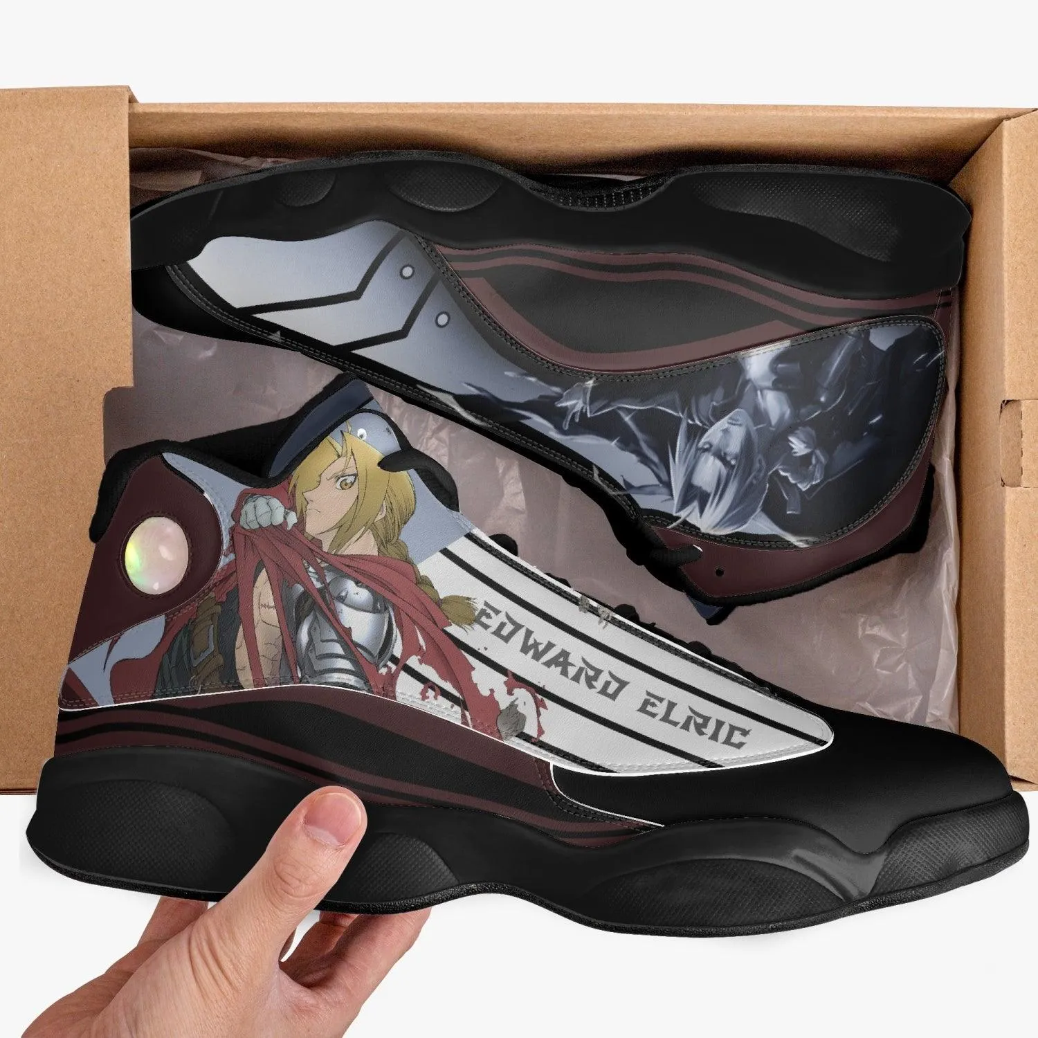 Fullmetal Alchemist Edward Elric JD13 Anime Shoes