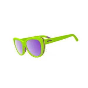 Goodr Runways Sports Sunglasses - Total Lime Piece