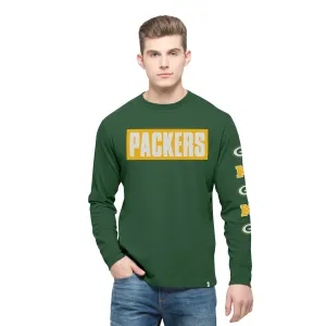 Green Bay Packers Crosstown Men's Pine L/S Tee