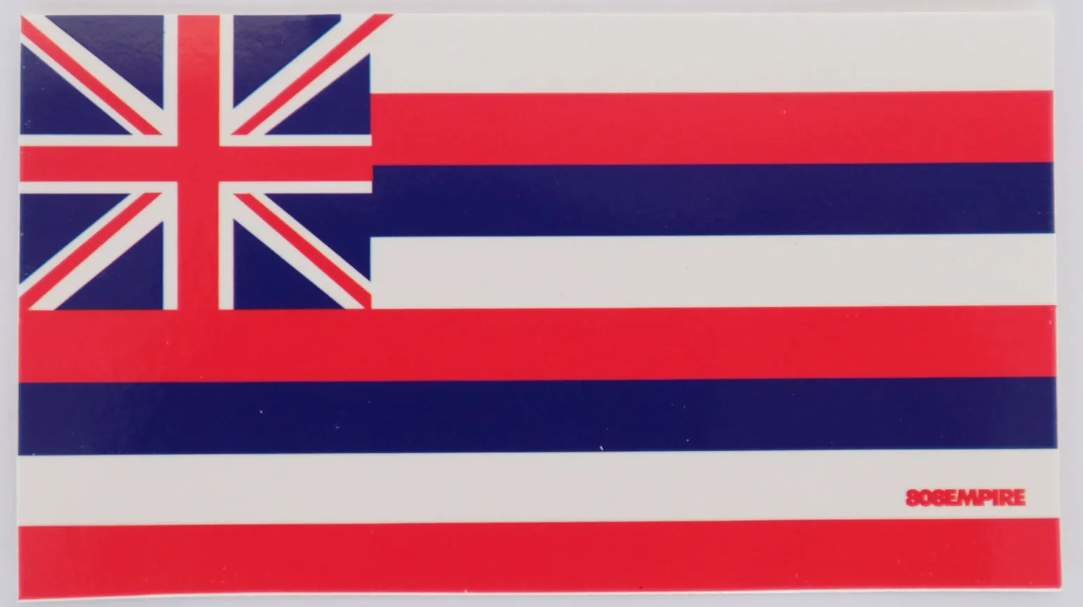 Hawaii Flag 4" Sticker