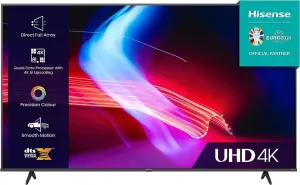 Hisense 55A6KTUK A6K 55" Ultra 4K HD DLED Smart TV - Black