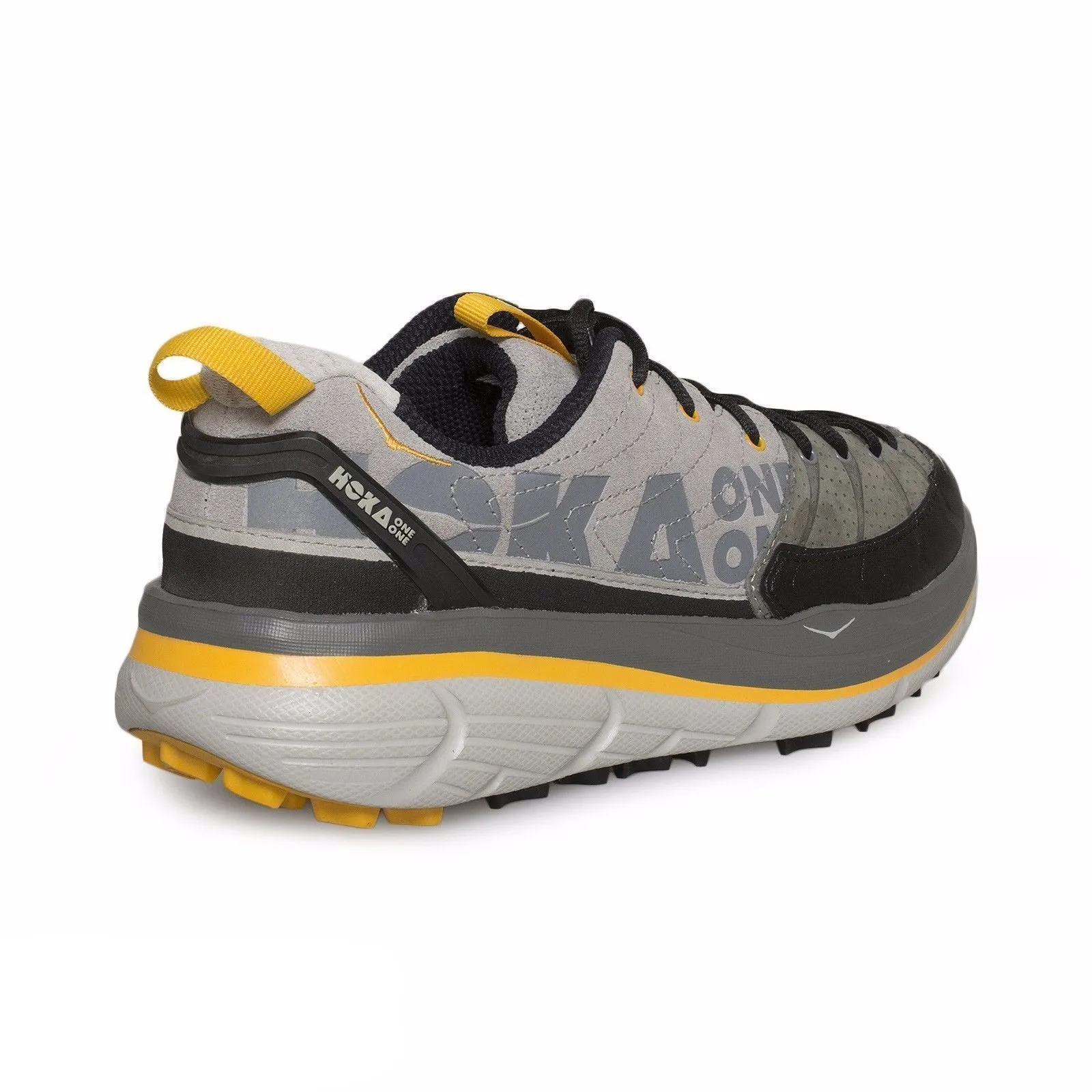 Hoka One One Tor LTR Low Grey / Yellow / Black Hiking Shoes