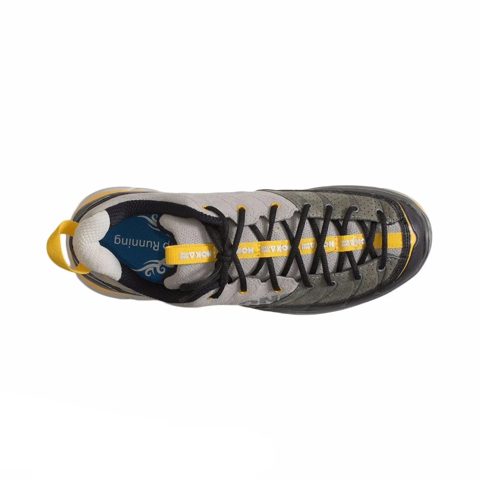 Hoka One One Tor LTR Low Grey / Yellow / Black Hiking Shoes